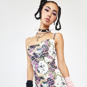 Ngorder Hello Kitty All Over Print Dress